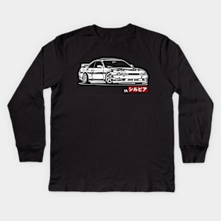 Silvia S14 Kids Long Sleeve T-Shirt